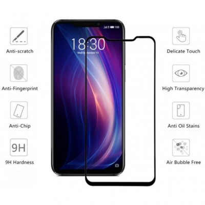 Скло захисне Drobak Meizu X8 (Black) (454533) (454533)