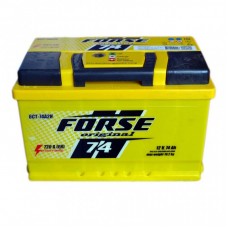 Акумулятор автомобільний Forse Ista 74Ah (-/+) (000023094)