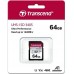 Карта пам'яті Transcend SD 64GB C10 UHS-I U3 R160/W50MB/s 4K