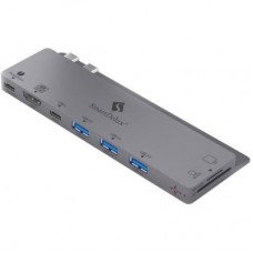 Концентратор AirOn SmartDelux Thunderbolt Pro 8-IN-1 (86000150132) Концентратор AirOn SmartDelux Thunderbolt Pro 8-IN-1 (86000150132)