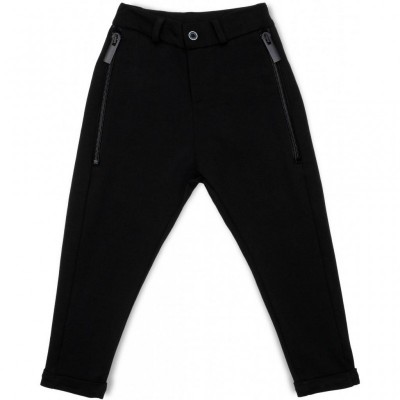 Штани дитячі A-Yugi трикотажні (5287-176B-black)