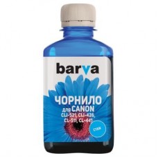 Чорнило BARVA CANON CLI-521/CL-511 180г CYAN (C521-057) Чорнило BARVA CANON CLI-521/CL-511 180г CYAN (C521-057)