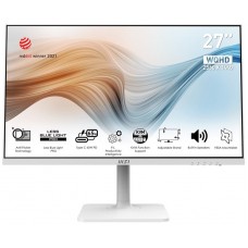 Монітор MSI 27" Modern MD272QPW HDMI, DP, USB-C, 2xUSB, MM, IPS, 2560x1440, 75Hz, 4ms, sRGB 95%, Pivot, White Монітор MSI 27" Modern MD272QPW HDMI, DP, USB-C, 2xUSB, MM, IPS, 2560x1440, 75Hz, 4ms, sRGB 95%, Pivot, White