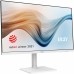Монітор MSI 27" Modern MD272QPW HDMI, DP, USB-C, 2xUSB, MM, IPS, 2560x1440, 75Hz, 4ms, sRGB 95%, Pivot, White