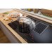 Варильна повверхня Gorenje індукційна, 83см, розширена зона, вбудована витяжка, 620м.куб/год, чорний
