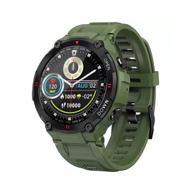 Смарт-годинник Gelius GP-SW008 (G-WATCH) Bluetooth Call (IPX7) Navy Green (GP-SW008 (G-WATCH) Navy Green)