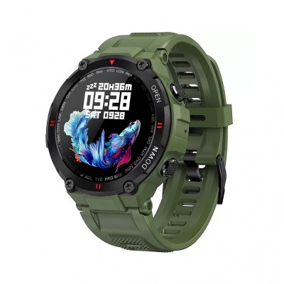 Смарт-годинник Gelius GP-SW008 (G-WATCH) Bluetooth Call (IPX7) Navy Green (GP-SW008 (G-WATCH) Navy Green)