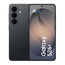 Смартфон Samsung Galaxy S26+ 5G (S947) 6.7' 12/256ГБ, 2SIM, 4900мА•год, чорний Смартфон Samsung Galaxy S26+ 5G (S947) 6.7' 12/256ГБ, 2SIM, 4900мА•год, чорний