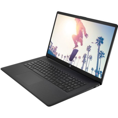 Ноутбук HP 17-cp2003ua 17.3" FHD IPS AG, AMD R3-7320U, 8GB, F512GB, UMA, DOS, чорний