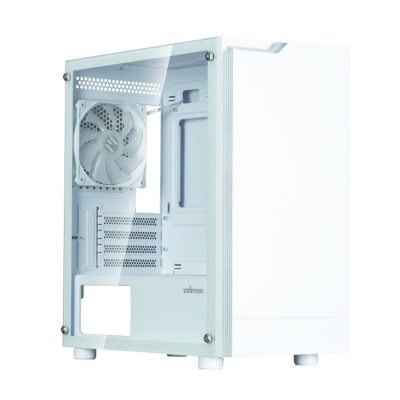 Корпус Zalman T4 Plus без БЖ, 2xUSB3.0, 1xUSB2.0, 1x120мм ARGB, VGA 3200мм, TG Side Panel, mATX, білий
