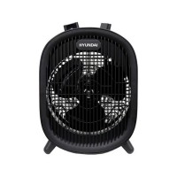 Тепловентилятор HYUNDAI HFH2000FX, 20м2, 2000Вт, мех. упр-ння, спіральний нагрів. елемент, чорний