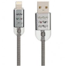 Дата кабель USB 2.0 AM to Lightning Pro Wave Light Grey Gelius (63264) Дата кабель USB 2.0 AM to Lightning Pro Wave Light Grey Gelius (63264)