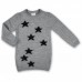 Кофта Breeze джемпер сірий меланж із зірочками (T-104-98G-gray)