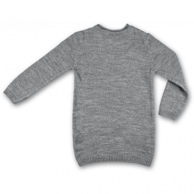 Кофта Breeze джемпер сірий меланж із зірочками (T-104-98G-gray)