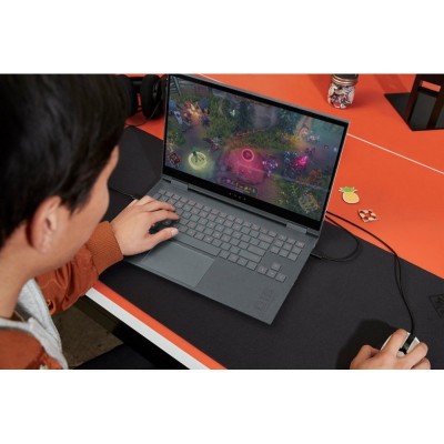 Ноутбук HP OMEN 15-en1000ua 15.6FHD IPS 144Hz/AMD R5 5600H/8/512F/NVD3060-6/DOS/Silver