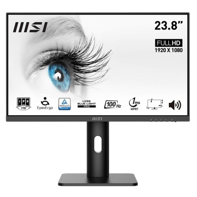 Монітор MSI 23.8" PRO MP243XP HDMI, DP, MM, IPS, 100Hz, 4ms, sRGB 119%, Pivot