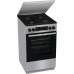 Плита Gorenje комбінована, 70л, 50x60см, дисплей, IconLed, емальовані, нерж