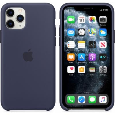 Чохол до моб. телефона Apple iPhone 11 Pro Silicone Case - Midnight Blue (MWYJ2ZM/A)