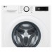 Пральна машина LG фронтальна, 10кг, 1400, A, 57см, дисплей, пара, інвертор, білий