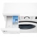 Пральна машина LG фронтальна, 10кг, 1400, A, 57см, дисплей, пара, інвертор, білий