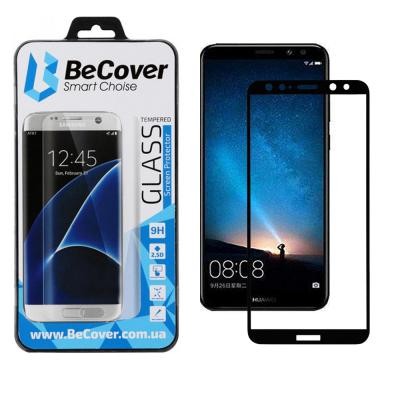 Стекло защитное BeCover HUAWEI Mate 10 Lite Black (701843)