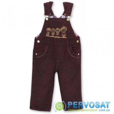 Набор детской одежды Aziz комбинезон коричневый джинсовый с регланом (015136-1B-brown)