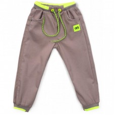 Штани дитячі A-Yugi з манжетами (441-110B-gray) Штани дитячі A-Yugi з манжетами (441-110B-gray)