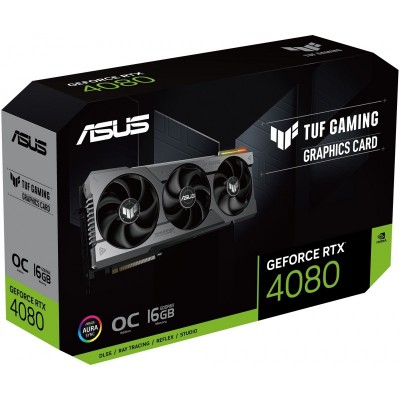 Відеокарта ASUS GeForce RTX 4080 16GB GDDR6X TUF GAMING OC TUF-RTX4080-O16G-GAMING