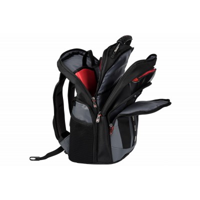 Рюкзак для ноутбука, Wenger Pegasus 17&quot;, чорно-сірий