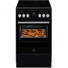 Плита Electrolux електрична склокерамічна, 58л, 50x60см, конвекція, пара, чорний Плита Electrolux електрична склокерамічна, 58л, 50x60см, конвекція, пара, чорний