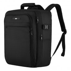 Рюкзак дорожній 2Е Trek, Cabin size, поліестр, EXP, 17/23л, з відсіком для ноутбука 16", чорний Рюкзак дорожній 2Е Trek, Cabin size, поліестр, EXP, 17/23л, з відсіком для ноутбука 16", чорний