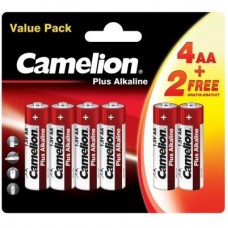 Батарейка Camelion AA LR6 Plus Alkaline * (4+2) (LR6-BP(4+2)) Батарейка Camelion AA LR6 Plus Alkaline * (4+2) (LR6-BP(4+2))