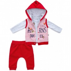 Набір дитячого одягу Tongs з жилетом (2824-68B-red) Набір дитячого одягу Tongs з жилетом (2824-68B-red)