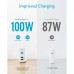 Зарядное устройство Anker PowerPort Atom IV - 100W 2xPD & 2xPIQ (White) (A2041G21)