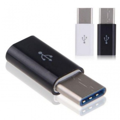 Переходник Type-C to Micro USB Lapara (LA-Type-C-MicroUSB-adaptor black)