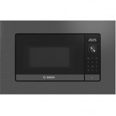 Мікрохвильова піч Bosch вбудована, 20л, електр. керув., 800Вт, дисплей, чорний-нержавійка Мікрохвильова піч Bosch вбудована, 20л, електр. керув., 800Вт, дисплей, чорний-нержавійка