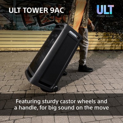 Акустична система Sony ULT TOWER 9AC 2.0, BT 5.3, LED, Party Connect, SBC, AAC, LDAC Акустична система Sony ULT TOWER 9AC 2.0, BT 5.3, LED, Party Connect, SBC, AAC, LDAC