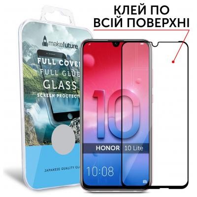 Стекло защитное MakeFuture для Honor 10 Lite Black Full Cover Full Glue (MGFCFG-H10L)