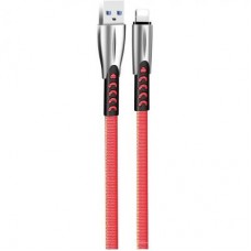 Дата кабель USB 2.0 AM to Lightning 1.0m zinc alloy red ColorWay (CW-CBUL010-RD) Дата кабель USB 2.0 AM to Lightning 1.0m zinc alloy red ColorWay (CW-CBUL010-RD)