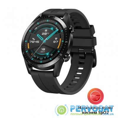 Смарт-часы Huawei Watch GT 2 46mm Sport Black (Latona-B19S) SpO2 (55024474)