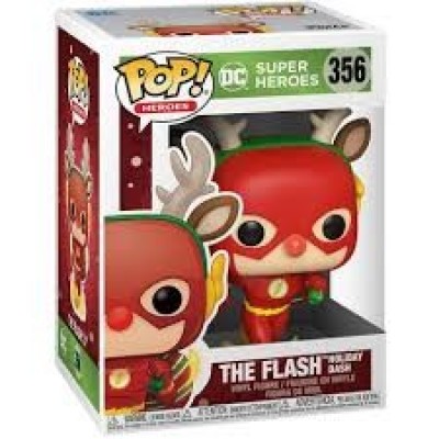 Funko Коллекционная фигурка Funko POP! Vinyl: DC: Holiday: Rudolph Flash 50654