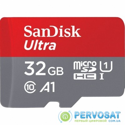 Карта памяти SanDisk 32GB microSDHC class 10 UHS-I A1 Ultra (SDSQUA4-032G-GN6MN)