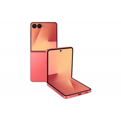 Смартфон Samsung Galaxy Flip 7 5G (F766) 6.9"/4.1"12/512ГБ, 1SIM, 4300мА•год, червоний корал