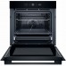 Духова шафа Whirlpool електрична, 73л, A+, дисплей, конвекція, піроліз, телескопічні напрямні, чорний