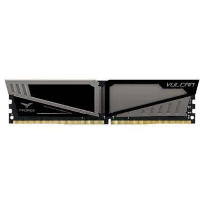 Модуль памяти для компьютера DDR4 4GB 2400 MHz T-Force Vulcan Gray Team (TLGD44G2400HC1401)