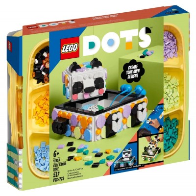 Конструктор LEGO DOTS Шухляда з милою пандою