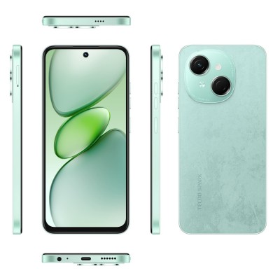 Смартфон TECNO Spark Go 1 (KL4) 6.67&quot; 4/64ГБ, 2SIM, 5000мА•год, Magic Skeen Green