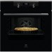 Духова шафа Electrolux електрична, 72л, A+, пара, дисплей, конвекція, телескопічні напрямні, чорний