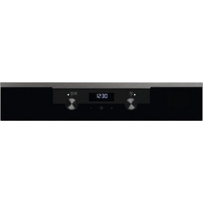 Духова шафа Electrolux електрична, 72л, A+, пара, дисплей, конвекція, телескопічні напрямні, чорний