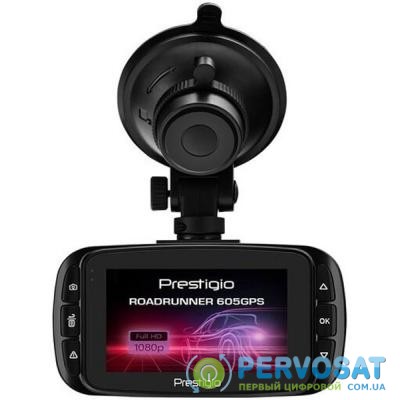 Видеорегистратор PRESTIGIO RoadRunner 605GPS (PCDVRR605GPS)